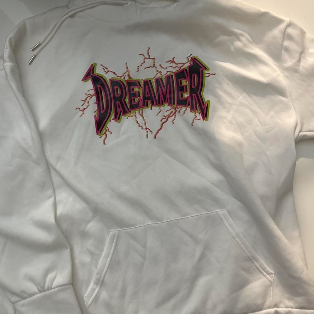 Oversized graphic hoodie